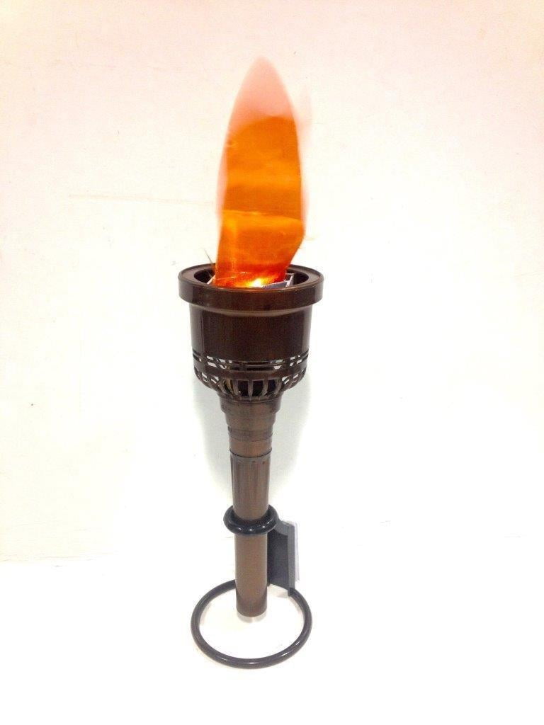 Lightahead® Artifical Flame Light fire effect Mini Hand Tikki Torch
