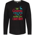 thumbnail image 3 of Inktastic Grandma is Never Too Old to Be Excited for Christmas Long Sleeve T-Shirt, 3 of 5