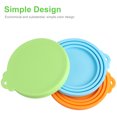 thumbnail image 2 of 3pcs Pet Food Can Lids, DOPI Universal BPA Free Silicone Cat Dog Food Can Lids Covers, One Can Cap Fit Most Standard Size Canned Food, 2 of 5