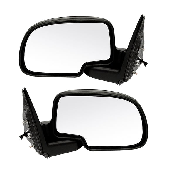New Pair Of Door Mirrors Fits Chevrolet Avalanche 1500 Z66 2003-2006 Gm1320295