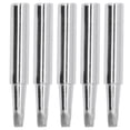 thumbnail image 1 of Herramientas de soldadura BGA, 5 puntas para soldador, puntas para estación de soldadura, puntas de cobre para soldador, calidad superior, 1 of 8