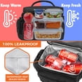 thumbnail image 2 of OPUX Tactical Lunch Box for Men, Black Mens Insulated Lunch Bag for Adult, Leakproof Soft Lunch Cooler with MOLLE Mesh Side Pockets, Multicam Heavy Duty Lunchbox Pail for Work Women, Large, 18 Cans, 2 of 7