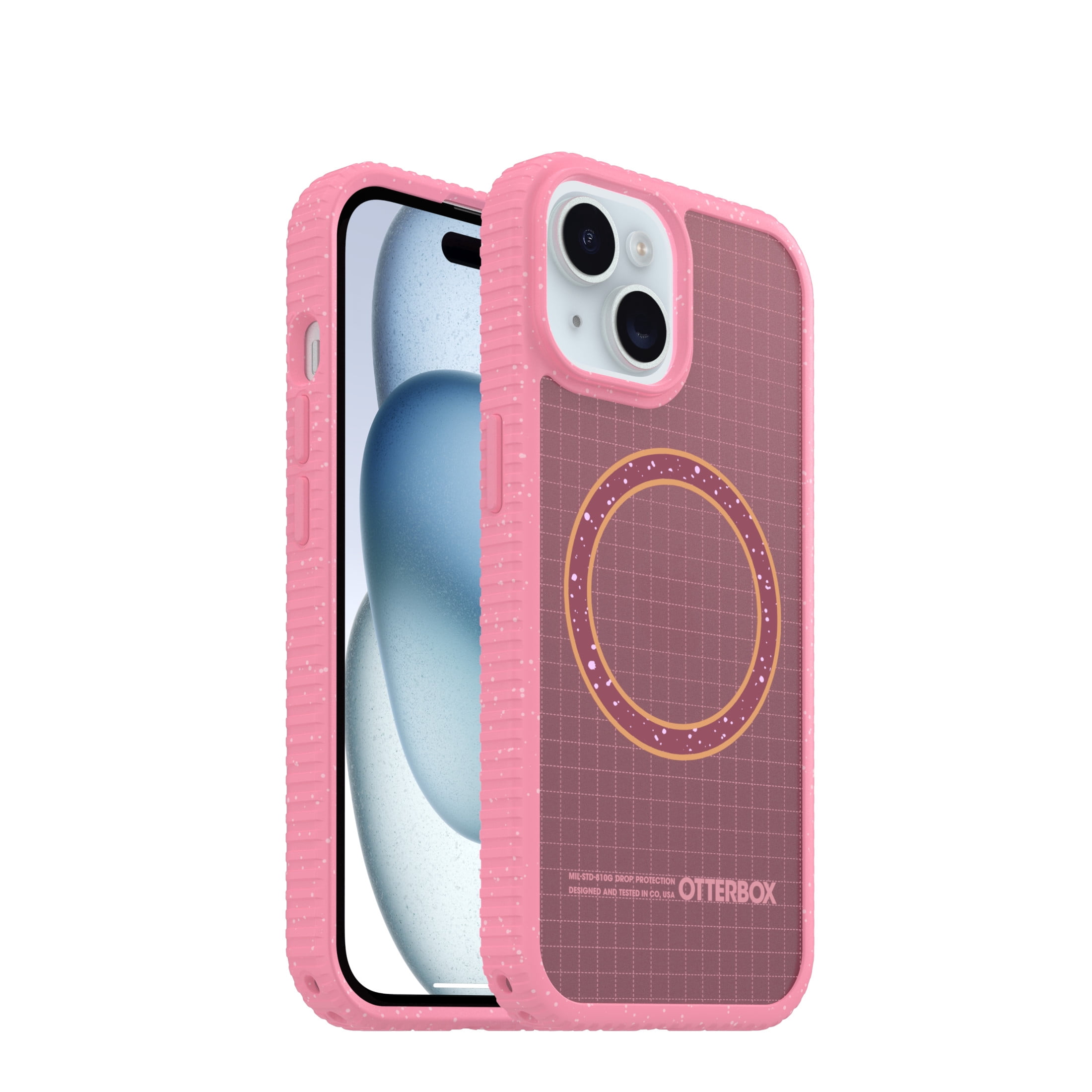 OtterBox Sole Series Case with MagSafe for Apple iPhone 15, iPhone 13, iPhone 14, iPhone 16e, iPhone 17e - Pink