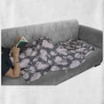 thumbnail image 6 of Floral Soft Flannel Fleece Blanket, Multi Petal Pinkish Chrysanthemum Flowers Hand-drawn Vintage Pattern, Cozy Plush for Indoor and Outdoor Use, 60" x 80", Baby Pink Grey and White, by Ambesonne, 6 of 6