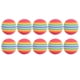 thumbnail image 4 of 10 pelotas de esponja de colores arcoíris para practicar en interiores (color aleatorio), 4 of 6