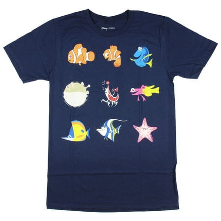 finding shirt disney nemo minimalist characters