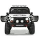 thumbnail image 4 of Costway Coche eléctrico de control remoto para niños de 12 V con luces y música blanco, 4 of 4