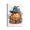 Grimace Pumpkin Cowboy, variant on Halloween Farmhouse Castle Bedroom Wall Decor Bathroom Pictures Wall Decor Canvas Prints Artwork for Bathroom Office Bedroom 12"x16"