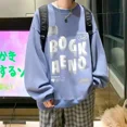 thumbnail image 3 of Camisetas para hombre, camisetas de dibujos animados, ropa de anime para hombre, sudaderas holgadas blancas de gran tamaño, talla grande, camisetas sociales originales de manga larga A, 3 of 5