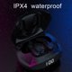 thumbnail image 3 of Ajazz Bluetooth-Compatible con 5.0 Latency Auricular IPX4 Herramientas inalámbricas Voicecall Auriculares Deportes Dispositivos para películas Música Negro seitruly EL005298-02B, 3 of 6