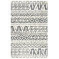 thumbnail image 2 of SAFAVIEH Abstract Jacinda Geometric Wool Area Rug, Ivory/Black, 5' x 8', 2 of 10