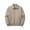 A171-Khaki, variant on Mens Zip Up Wind Jackets Turn Down Collared Lightweight Casual Outerwear with Side Pockets