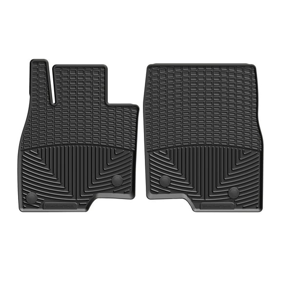 WeatherTech All-Weather Floor Mats compatible with Mazda MAZDA3, MAZDA6 - 1st Row (Driver & Passenger), Black