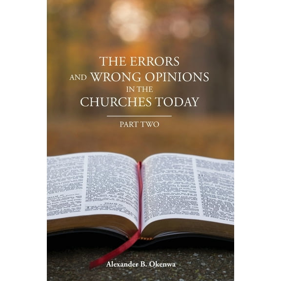 The Errors and Wrong Opinions in the Churches Today (Paperback)