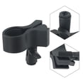 thumbnail image 3 of Mosiee 1Pc Large Microphone Clip Clamp Holder With 3/8 Adapter For 3.2-6.8Cm Mic 180° Front And Rear Rotation Mic Clip, 3 of 9