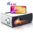 thumbnail image 1 of Artlii Enjoy 3 Portable Bluetooth Projector, 5G WiFi, Full HD Native 1080P Projector, 300'' Display, Dolby Supported, Miracast, Keystone, Zoom, 1 of 4