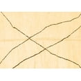 thumbnail image 1 of Ahgly Company Indoor Rectangle Solid Brown Modern Area Rugs, 6' x 9', 1 of 4