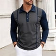 thumbnail image 2 of LIaqionyy Shirts for Men's Button up Collared Classic Long Sleeve Pullover Work Office Casual Tops M-3XL, 2 of 7