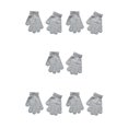 thumbnail image 1 of Guardurnaity 1 par de guantes para niños Estilo simple Cubiertas cómodas para calentar las manos Guante de punto de color sólido para niños Type2 NO2, 1 of 6