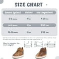thumbnail image 3 of HsdsBebe Baby Boys Girls Shoes Infant High Tops Ankle Sneakers Soft Anti-Slip Sole for First Walkers 3-18 Months, 3 of 7