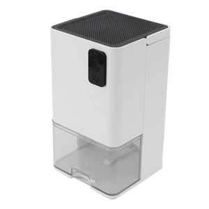 Home Déshumidificateur 1.2L Réservoir d'eau à haute efficacité Air Filtration Arrêt automatique Déshumidificateur silencieux pour sous-sol de chambre RV 40W