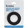 thumbnail image 1 of Black 1 Light Slim Puck Under Cabinet Faceplate, 1 of 1