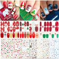 thumbnail image 1 of TailaiMei 15 hojas de pegatinas navideñas para uñas, 7 hojas de pegatinas para uñas y 8 hojas de pegatinas para uñas, tiras completas y juego autoadhesivo para arte de uñas DIY (1000 unidades), 1 of 5