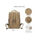 thumbnail image 5 of Laptop Backpack Travel College Backpack, Waterproof Daily Use Foldable Bag for Women and Men, 5 of 7