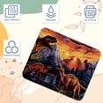thumbnail image 3 of Dinosaur Printed Square Mouse Pad, 8.3x9.8 Inch Non-Slip Rubber Bottom Gaming Mouse Pad for Office Use, 3 of 6