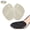 Black+Beige, variant on 2 Pairs Thick Ball Of Foot Cushions,Anti-slip Gel Metatarsal Foot Pads For High Heels,Self-Sticking Shoe Inserts For Forefoot Pain Relief