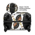thumbnail image 4 of Xecao Rottweiler print Elastic Luggage Cover, with double-sided print , is perfect for travel, business, and daily use, 4 of 9
