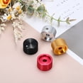 thumbnail image 4 of Uxcell Aluminium Potentiometer Knob, Universal Top Hat Knob Volume Tone Control Knob with Set Screw for Guitar Bass Red, 4 of 6