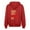 Red D, variant on Up to 30% off Outwear Zip Up Hoodies for Women Plus Size Casual Printed Zippered Long Sleeved Hooded Sweater Jacket Top Plus Size Hooded Fall Top