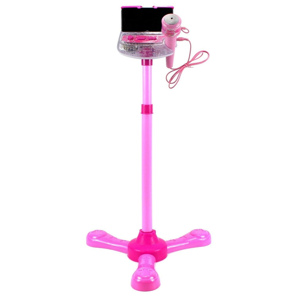 Mini Star Music Show Children's Kid's Toy Stand Up Microphone Playset w