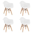 thumbnail image 1 of Set de sillas de plástico para niños y niñas – Resistentes, Ergónomicas y Seguras (BLANCO), 1 of 4