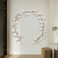 thumbnail image 4 of Tallos de bayas blancas artificiales, decoración navideña para el hogar de 1,8 m, ramas de acebo para árbol de Navidad, boda, decoración navideña., 4 of 6