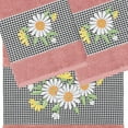 thumbnail image 3 of Linum Home Textiles 100% Turkish Cotton Daisy 3PC Embellished Towel Set, 3 of 3