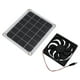 thumbnail image 4 of Kit de ventilador de panel solar, ventilador de panel solar de escape de panel solar de 10 W, ventilador accionado por panel solar, rendimiento de alta gama, 4 of 8