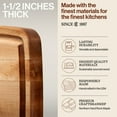 thumbnail image 3 of John Boos CB Reversible Wood Cutting Board with Juice Groove, Maple, 3 of 8
