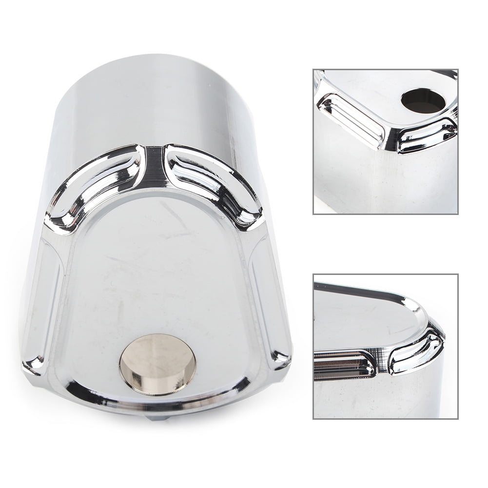 ZS Chrome Motorcycle Ignition Switch Cover For Harley Touring Electra