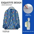 thumbnail image 5 of Dinosaur Backpack for University - Roomy & Sturdy, Water-Resistant, Padded Back Support, 5 of 6
