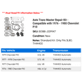thumbnail image 2 of Auto Trans Master Repair Kit - Compatible with 1976 - 1980 Chevy P10 1977 1978 1979, 2 of 2