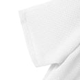 thumbnail image 5 of Domuza Men's T-Shirts Casual Short Sleeve Crewneck Knit Tee Shirts Summer Loose Fit Knit Pullover Tees White M, 5 of 5