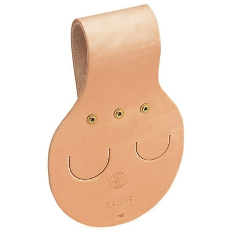 Back Spud Connection - Spud Wrench Holder Tunnel Connection 5459T, Riveted, leather construction for long life By Klein Tools