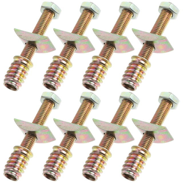 FOLOYORI 8Jgo Conjunto De Para Con Pernos Y Tuercas Multiusos De Hierro