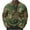 Camouflage, variante sur Styesk Chemises pour Hommes Imprimé Camouflage Demi-Fermeture à Glissière Manches Longues Col Rond