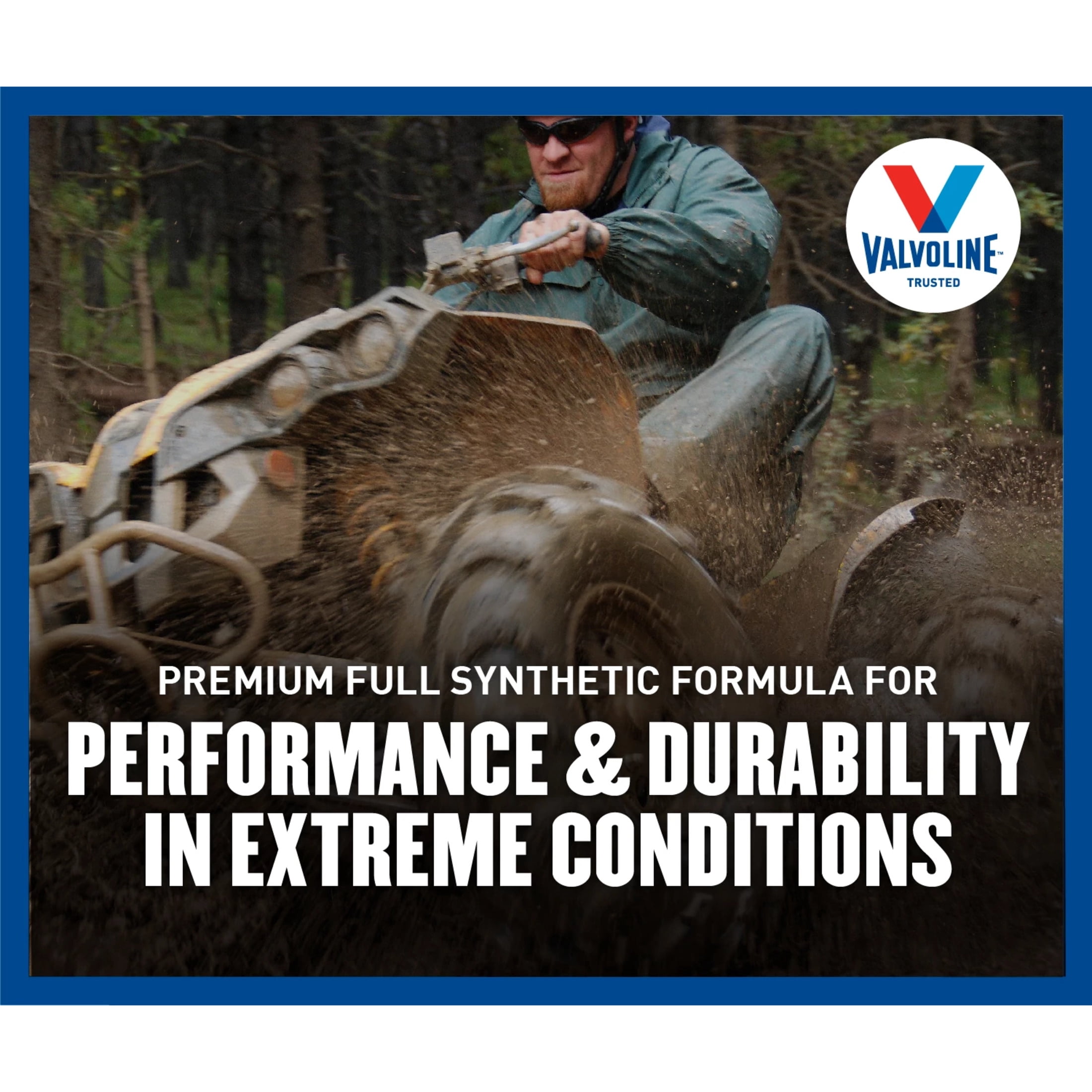 (3 pack) Valvoline 4-Stroke Ultimate Powersport Full Synthetic 10W-40 Engine Oil 1 Quart