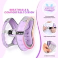 thumbnail image 2 of Chaleco pesado Fragraim con bolsa reflectante de 3,5 kg, color morado, 2 of 7