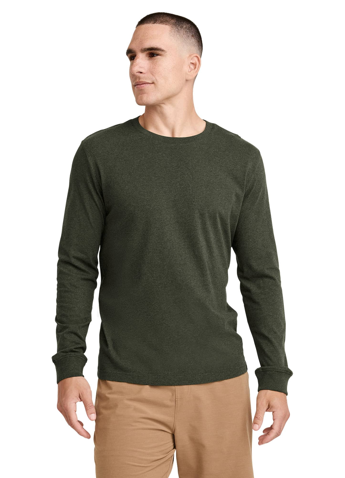 Jockey T-Shirt à Manches Longues Col Rond