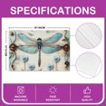 thumbnail image 2 of Erosebridal Animal Dragonfly Placemats Set of 4,Floral Table Mats for Dining Table Set of 4 12"x18",Mother's Day Room Decorative, 2 of 4